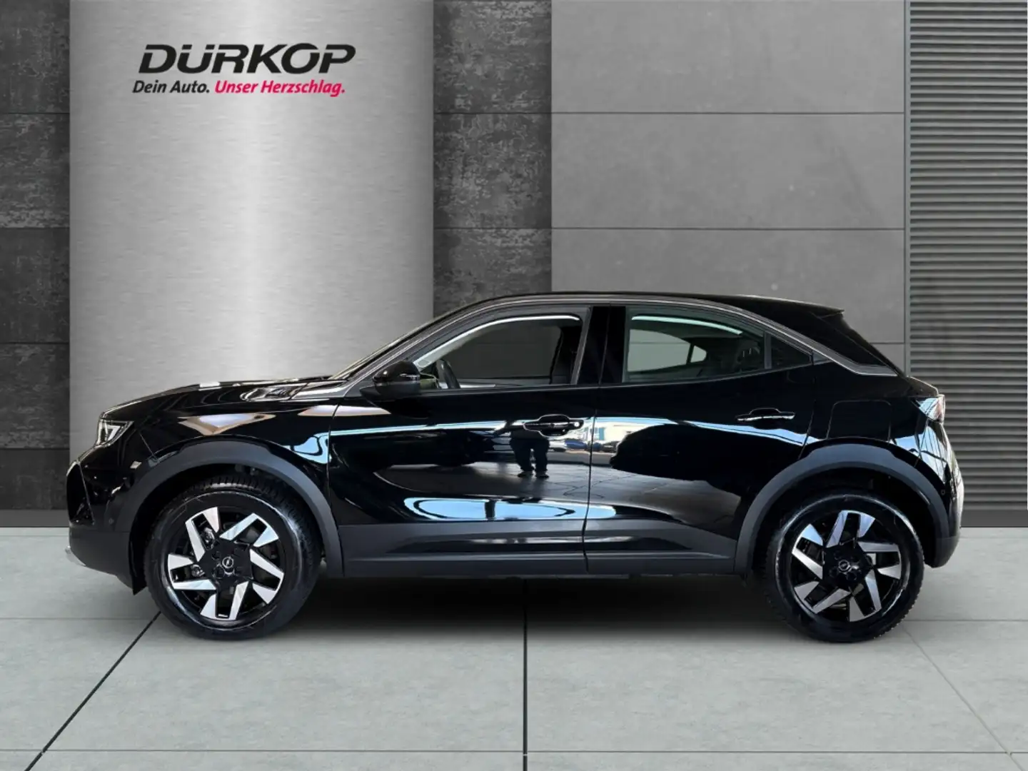 Opel Mokka-E Elegance PDC vo+hi+Kamera+Umgebungsansicht Digital Noir - 2