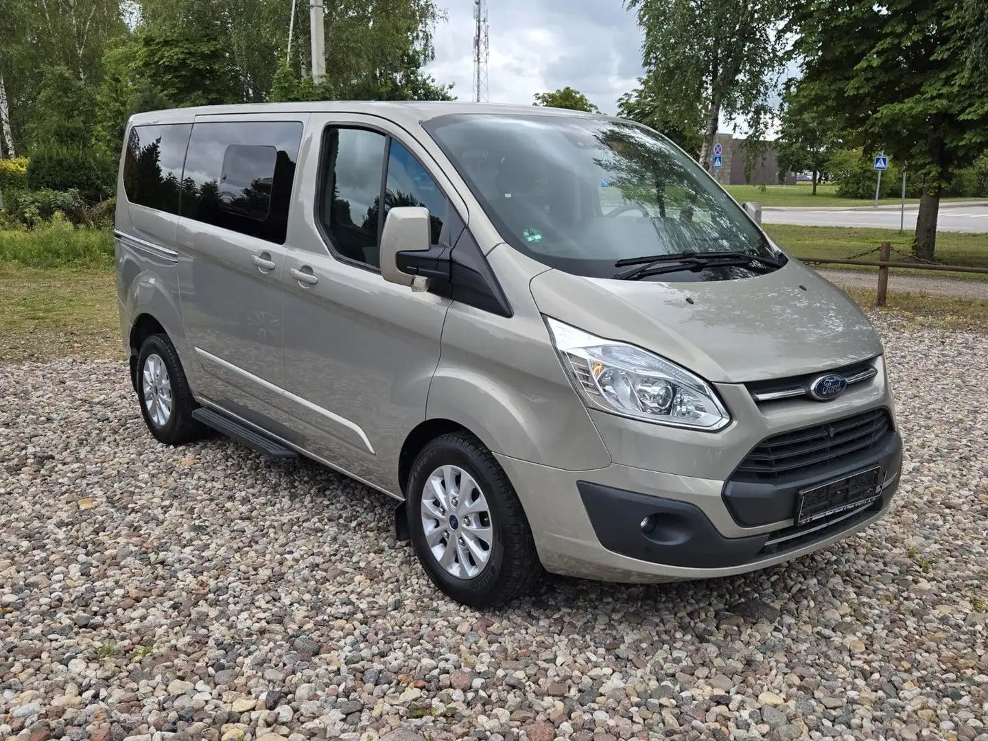 Ford Tourneo Custom Titanium Argent - 1