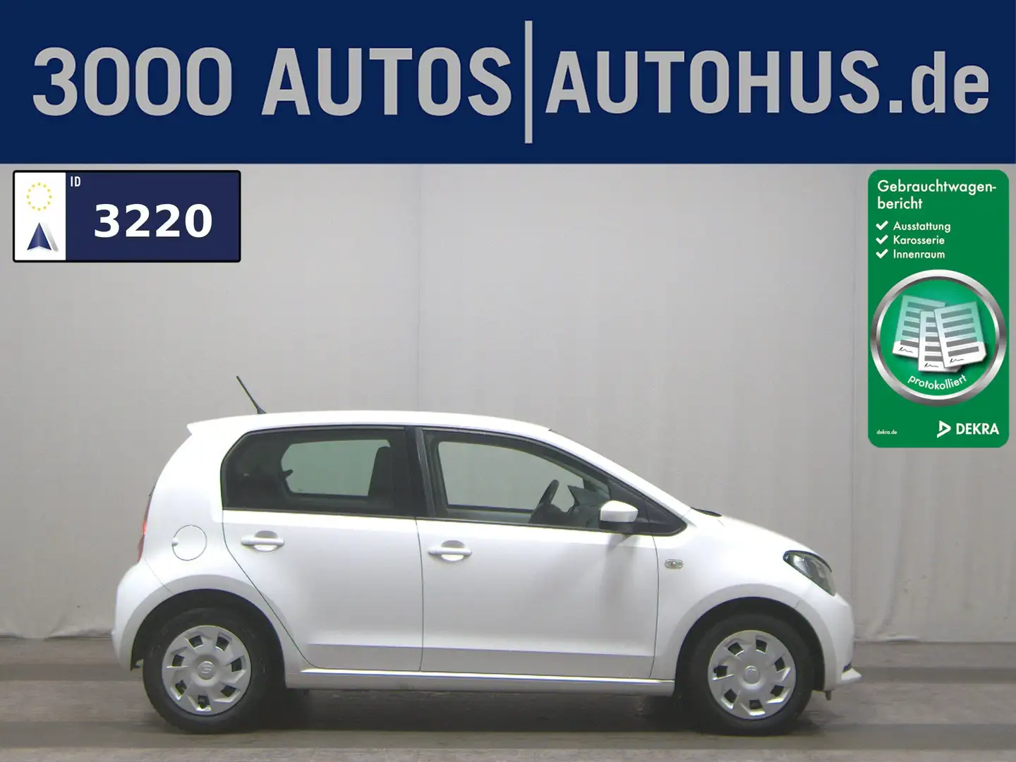 SEAT Mii 1.0 Style Klima Shz Weiß - 1