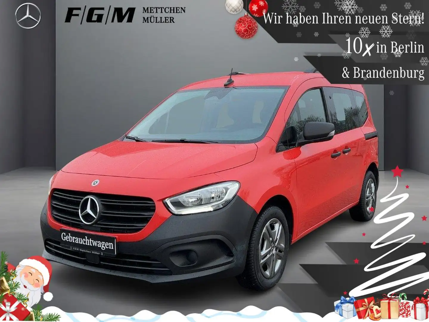 Mercedes-Benz Citan Tourer 113 Base TWA|Kam|Navi|Keyless-Start Rouge - 1