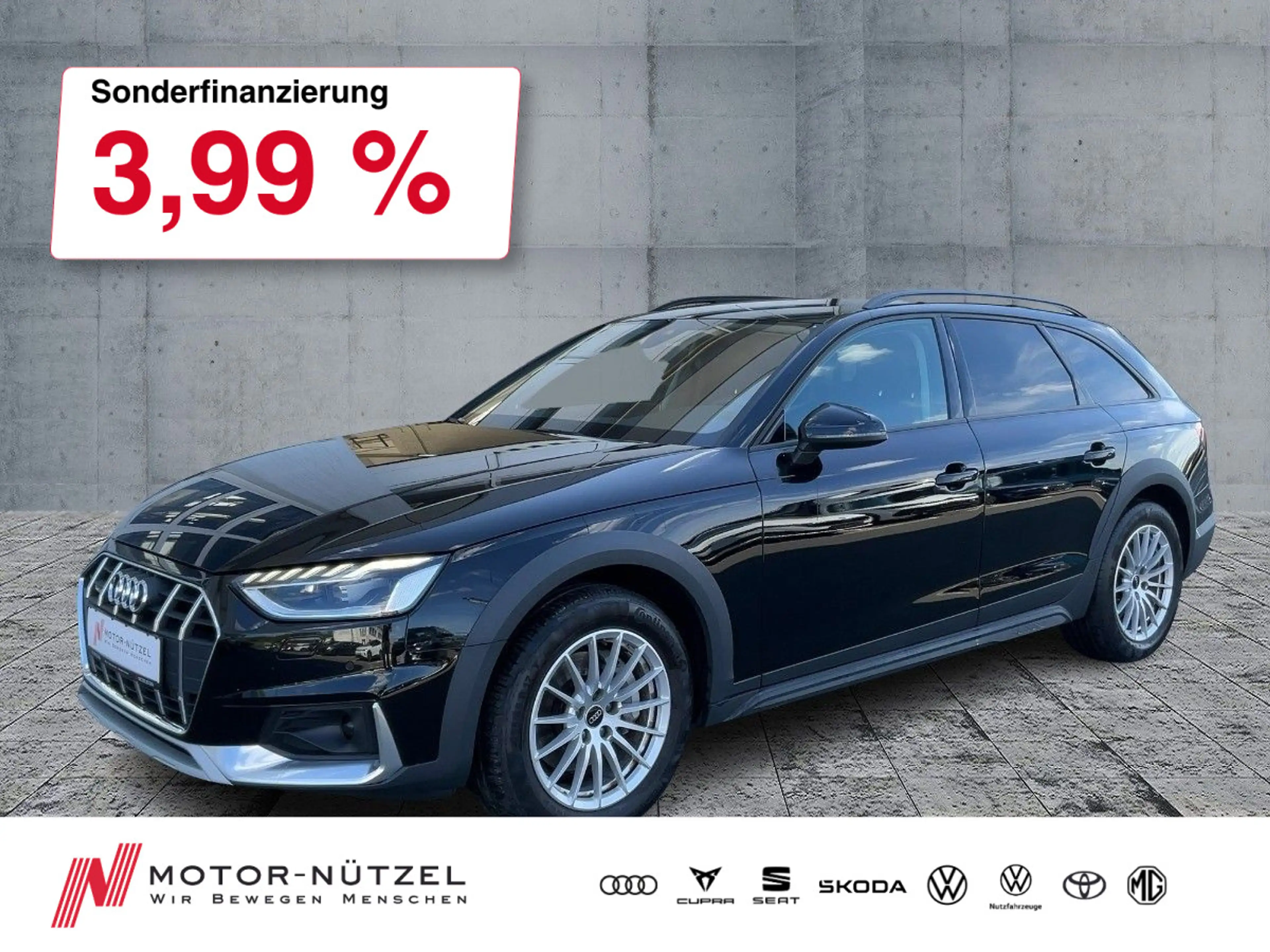 Audi A4 allroad A4 allroad QU 40 TDI S-TR LED+NAVI+RFK+GRA+AHK
