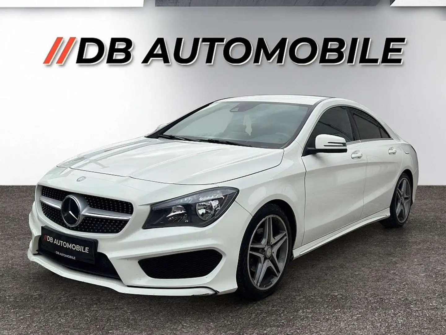 Mercedes-Benz CLA d Aut, Rückfahrkamera, Navi Biały - 1