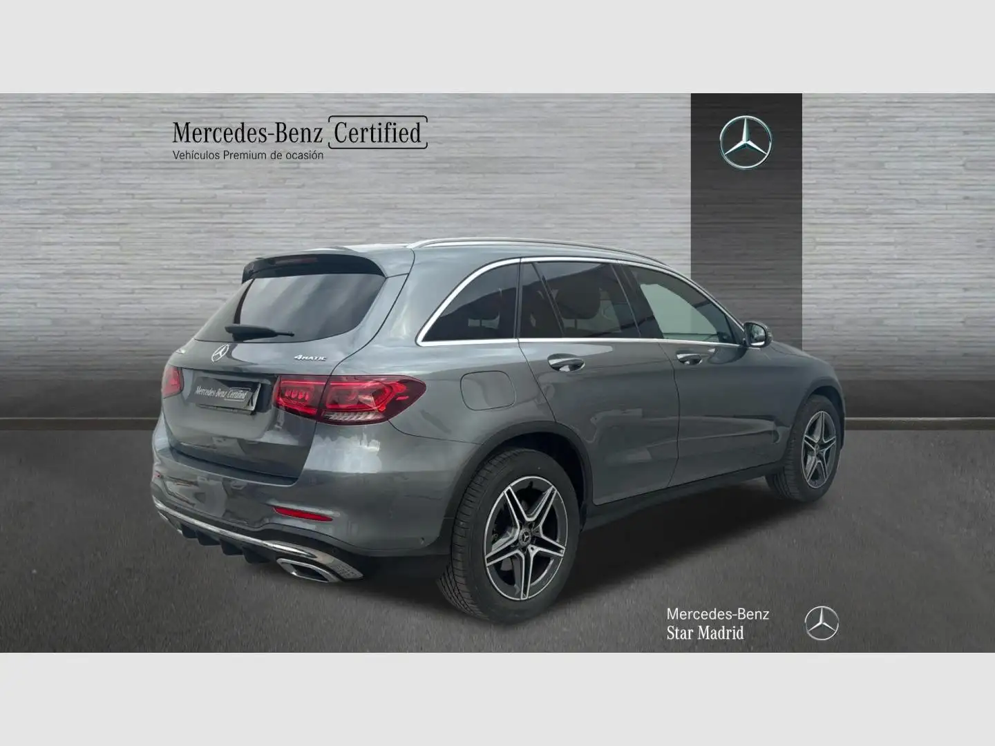 Mercedes-Benz GLC 220 d 4MATIC Gris - 2