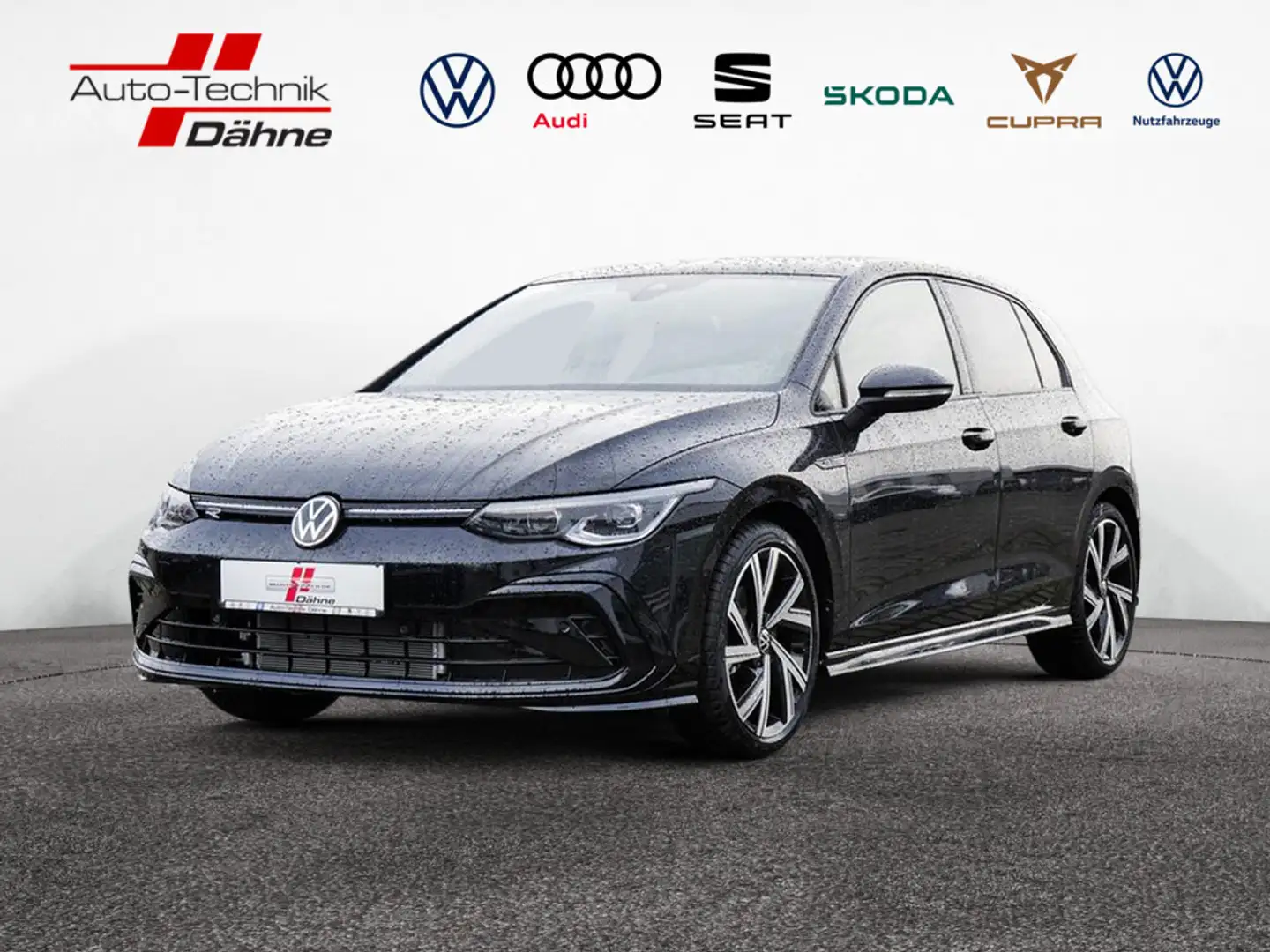 Volkswagen Golf VIII 2.0 TDI R-Line MATRIX-LED NAVI ACC Schwarz - 1