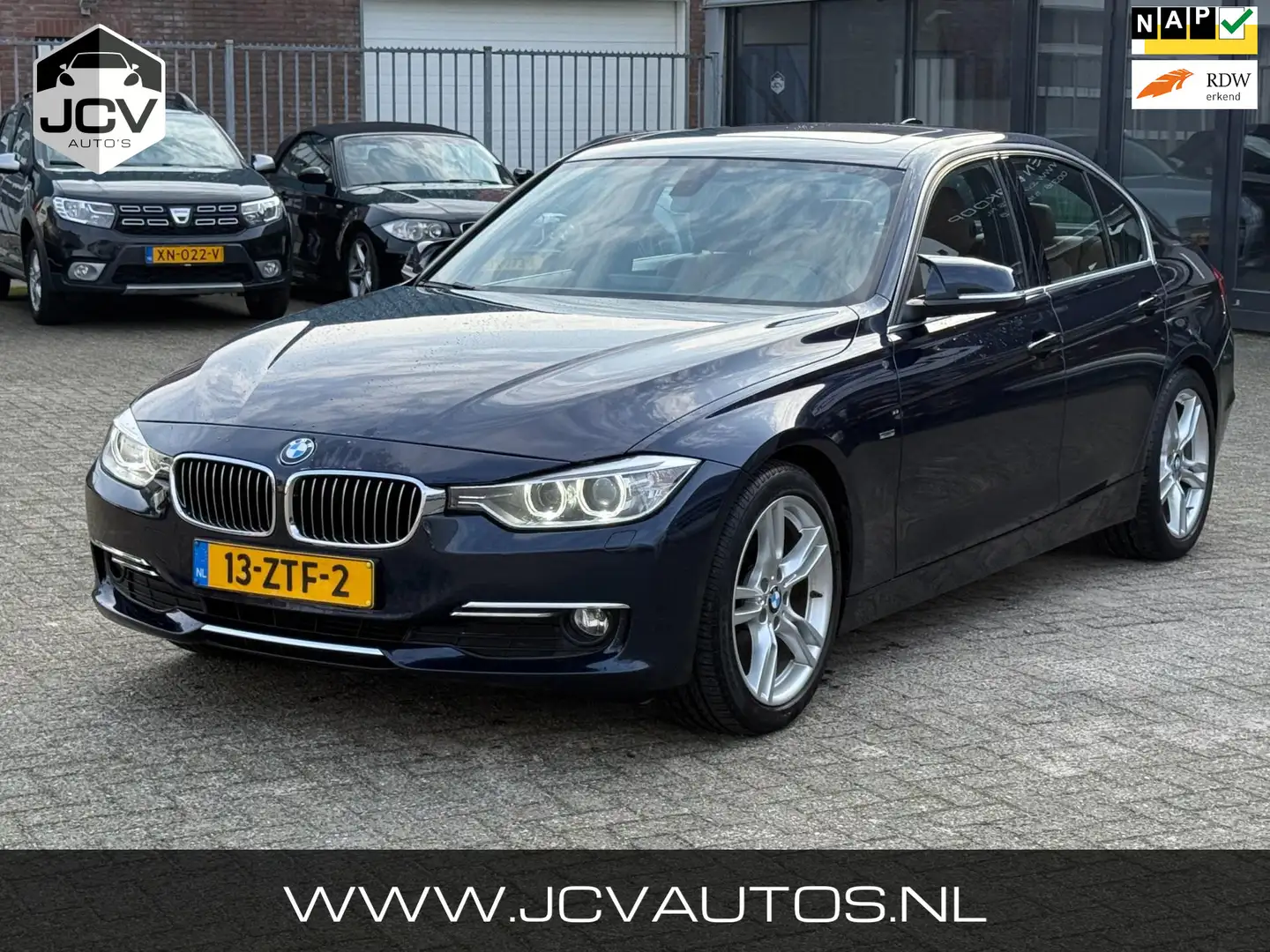 BMW 320 3-serie 320i EfficientDynamics Edition High Execut Bleu - 1