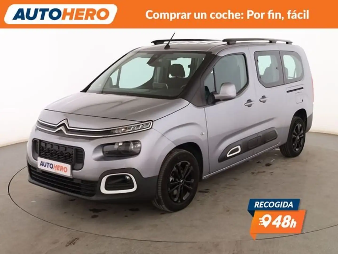Citroen Berlingo 1.5 Blue-HDi Feel XL Gris - 1
