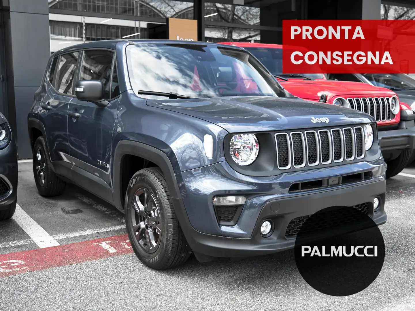 Jeep Renegade 1.5 Turbo T4 MHEV Altitude Blu/Azzurro - 2