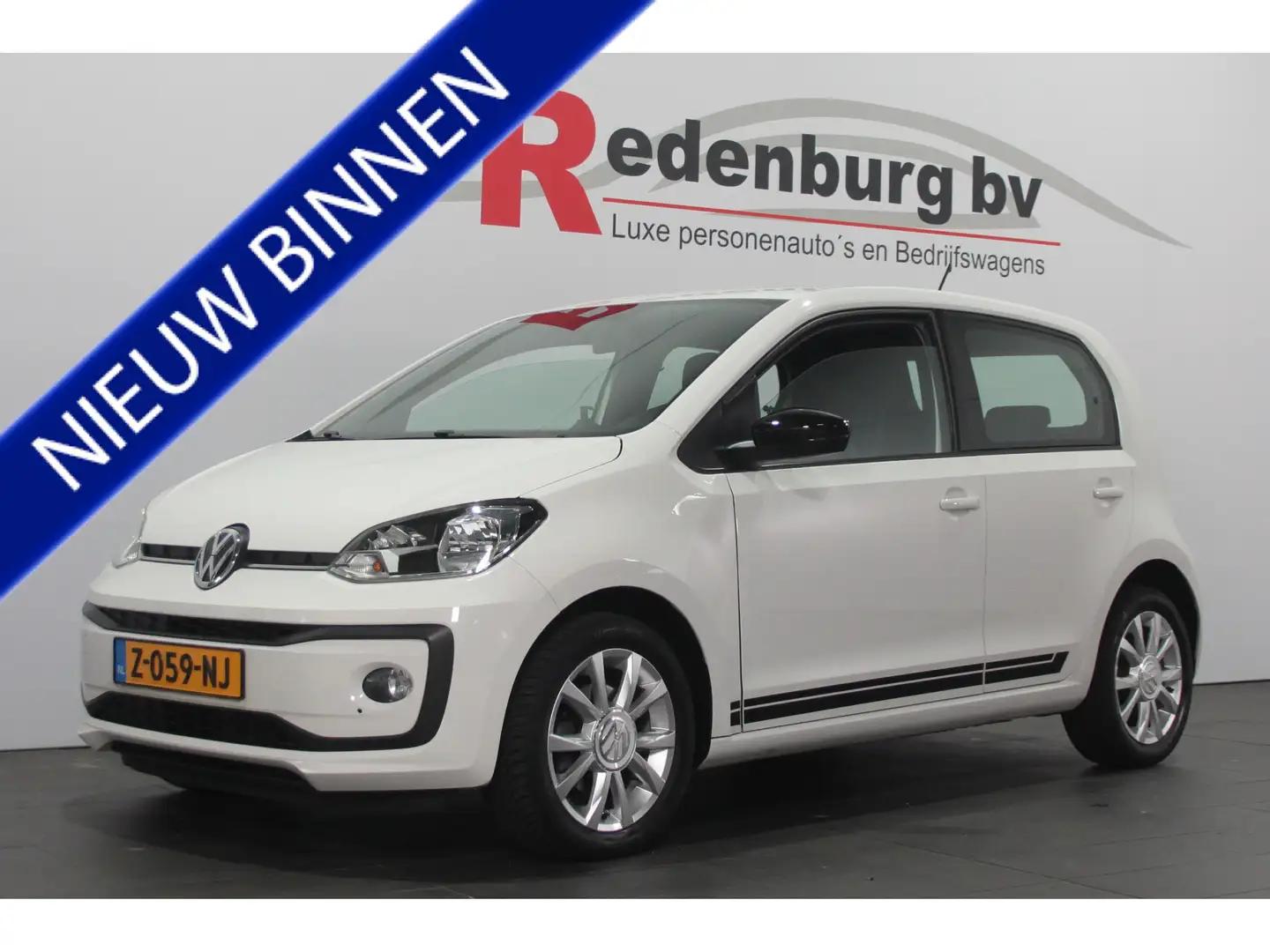 Volkswagen up! 1.0 BMT High Up! - Airco / Bluetooth / Media / Sto Weiß - 1