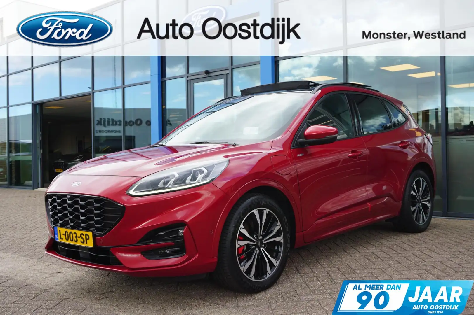 Ford Kuga 2.5 PHEV ST-Line X 225PK Trekhaak Winterpack Panod Rot - 1