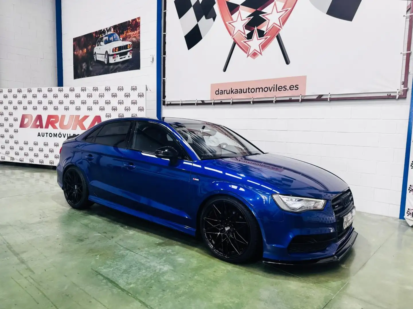 Audi A3 Sedán 2.0TDI Black line Edition S-T 110kW Azul - 2