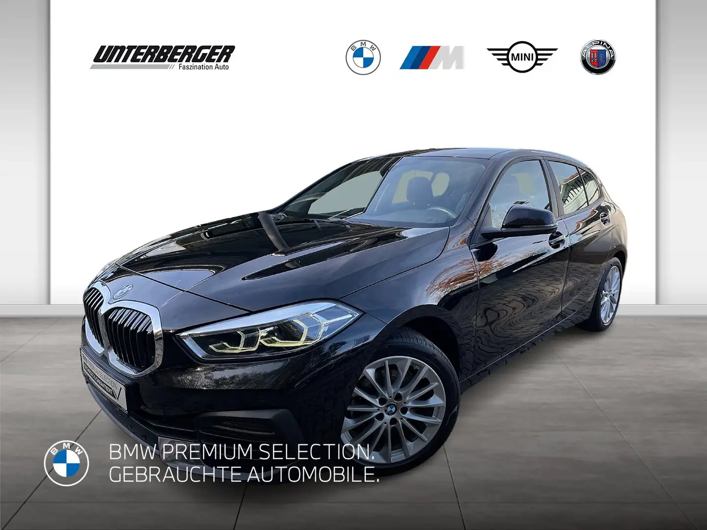 BMW 116 d Advantage-DAB-LED Scheinwerfer-Sitzheizung-Lenkr Schwarz - 1
