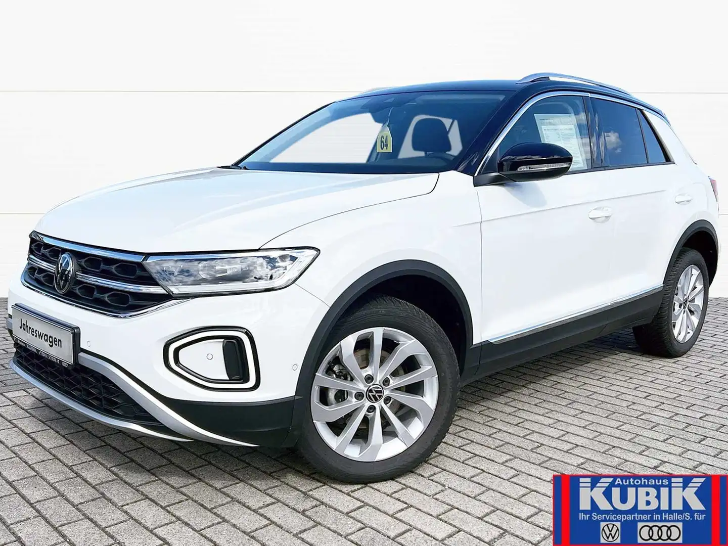 Volkswagen T-Roc 1.5 TSI Style DSG+Navi+digital Cockpit Pro+ergoAct Weiß - 2