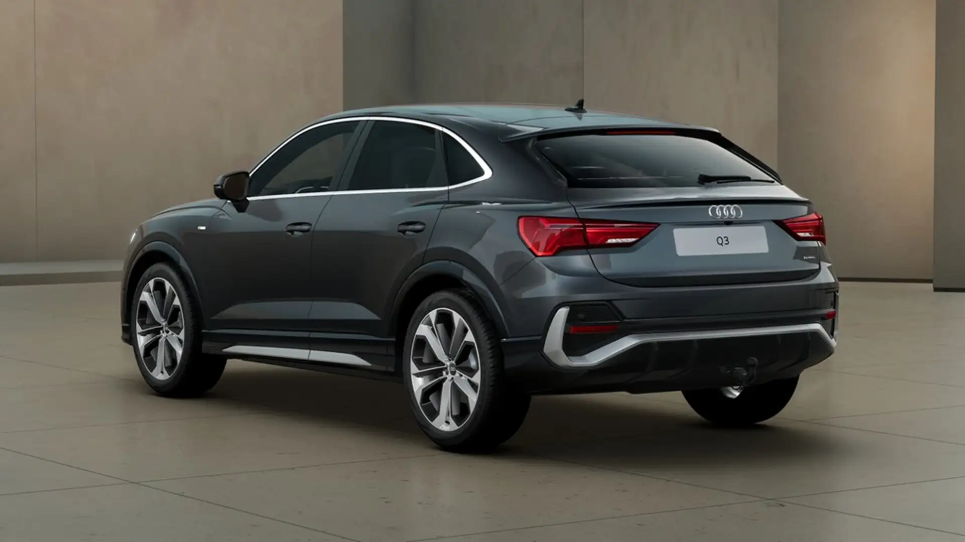 Audi Q3 Sportback 40 TDI quattro S tronic S line DCC AH... Grau - 2