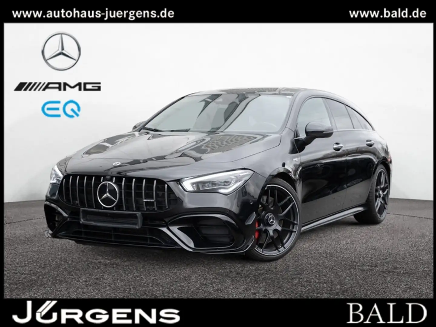 Mercedes-Benz CLA 45 AMG S 4M+ SB MLB/360/Pano/Night/Distr/DAB Schwarz - 1