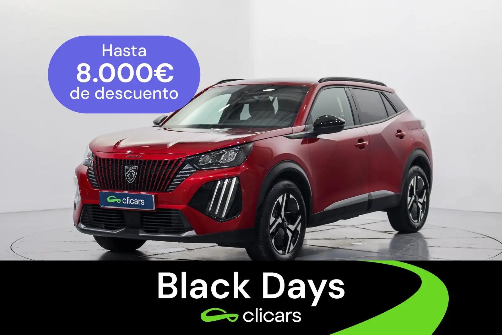 Peugeot 2008 1.2 PureTech S&S Allure EAT8 130 Rouge - 1