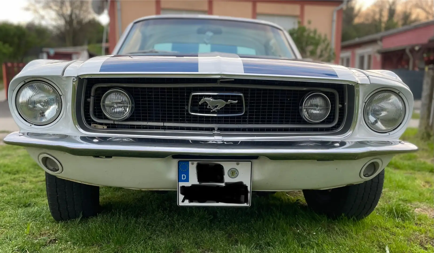 Ford Mustang 302cui Weiß - 1