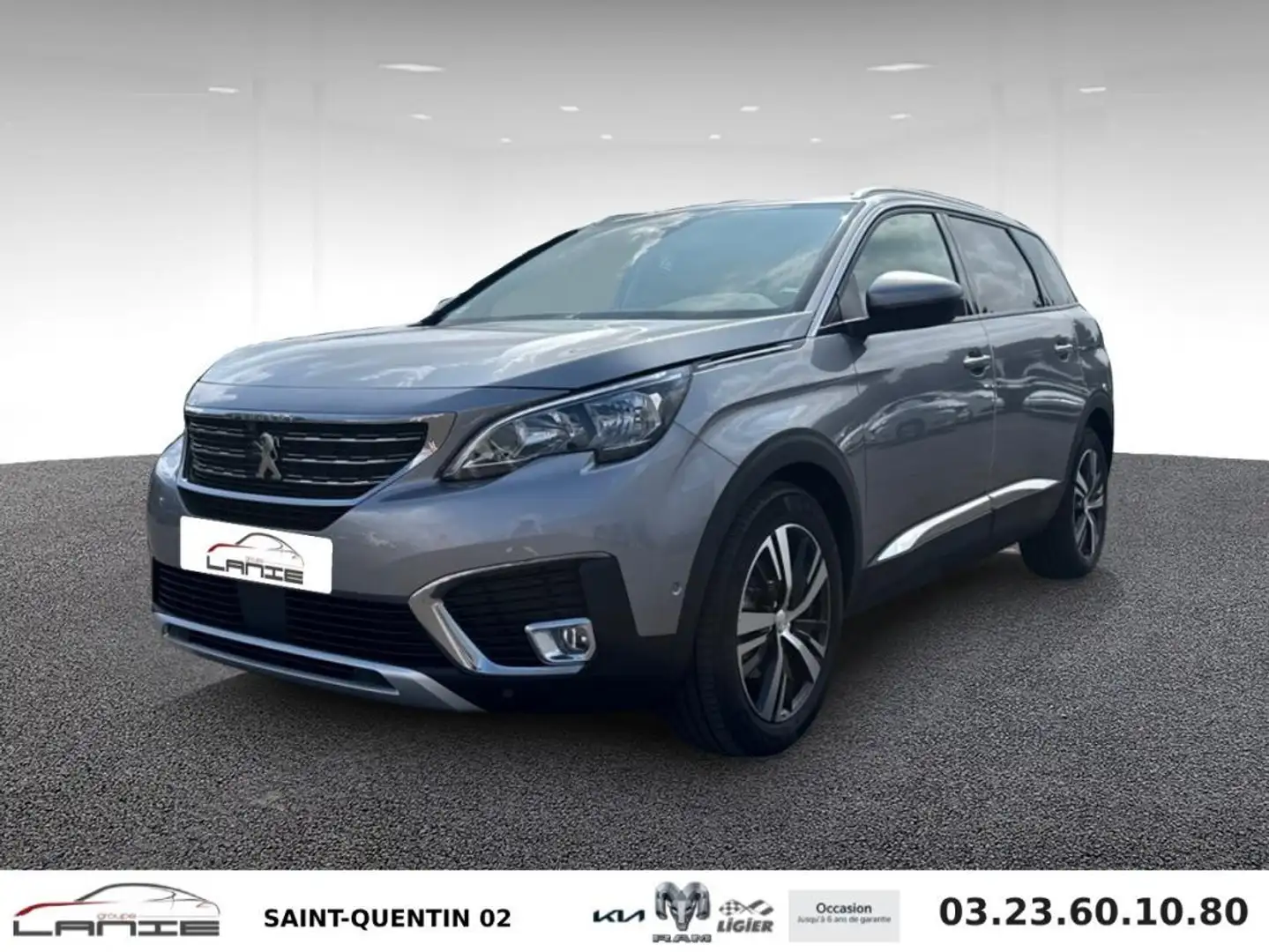 Peugeot 5008 PureTech 130ch S&S EAT8 Allure Gris - 1