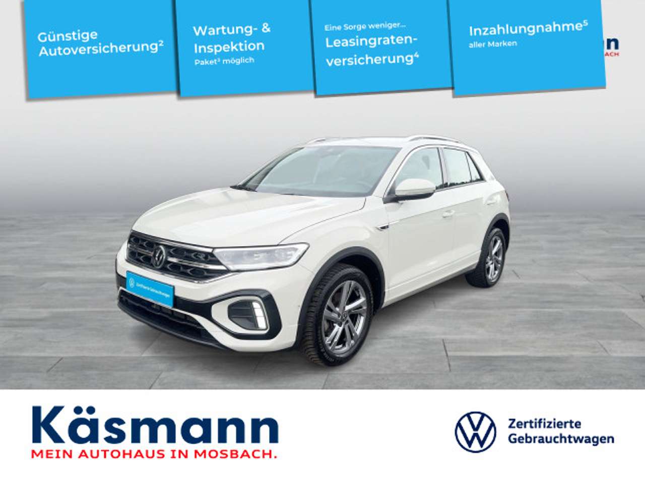 Volkswagen T-Roc 2024 — R-Line 1.0TSI LED SHZ ACC CARPLAY GJR