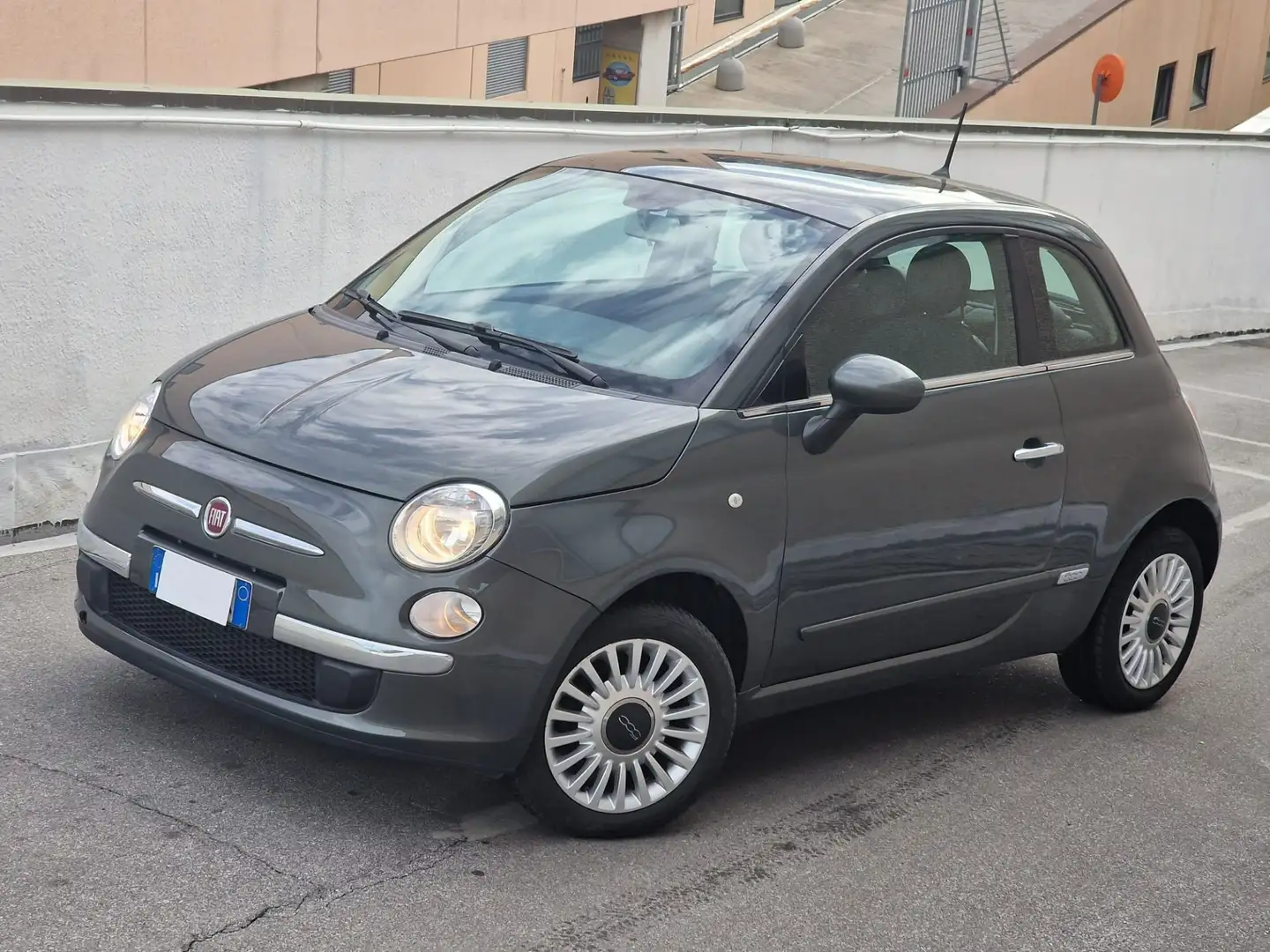 Fiat 500 500 III 1.2 Lounge 69cv Grigio - 2