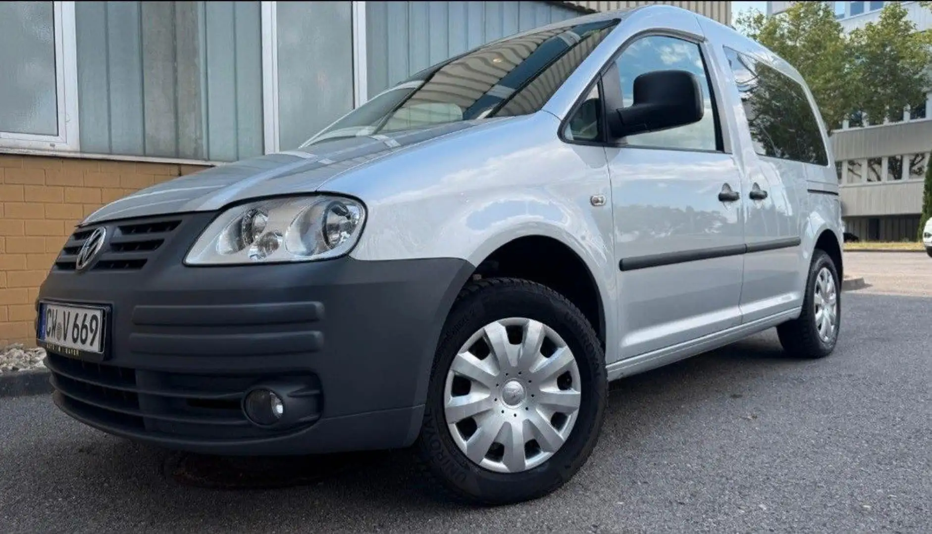 Volkswagen Caddy 2.0+NAVI+TÜV+CNG+GARANTIE+PARK+ Silber - 1