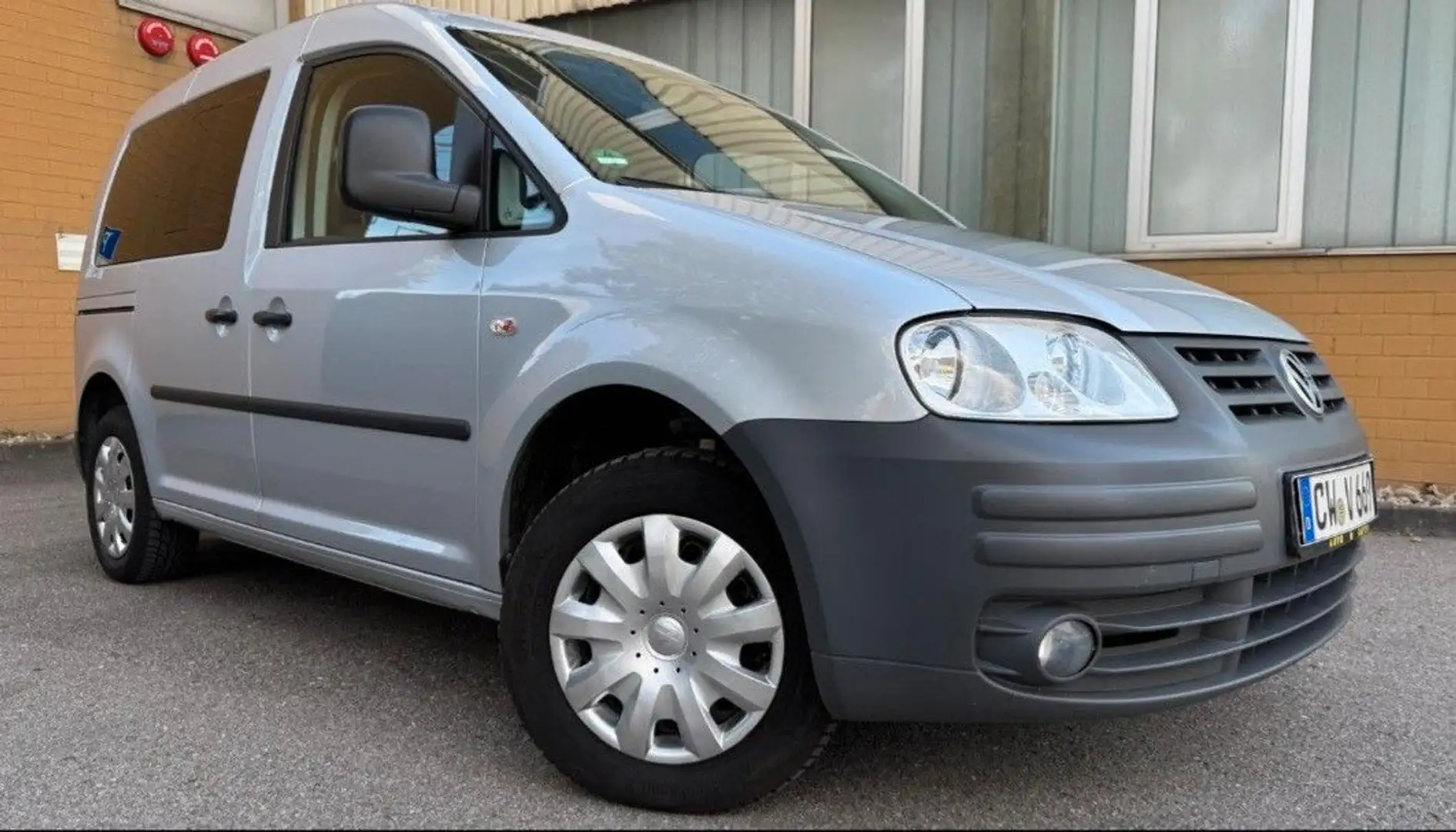 Volkswagen Caddy 2.0+NAVI+TÜV+CNG+GARANTIE+PARK+ Silber - 2