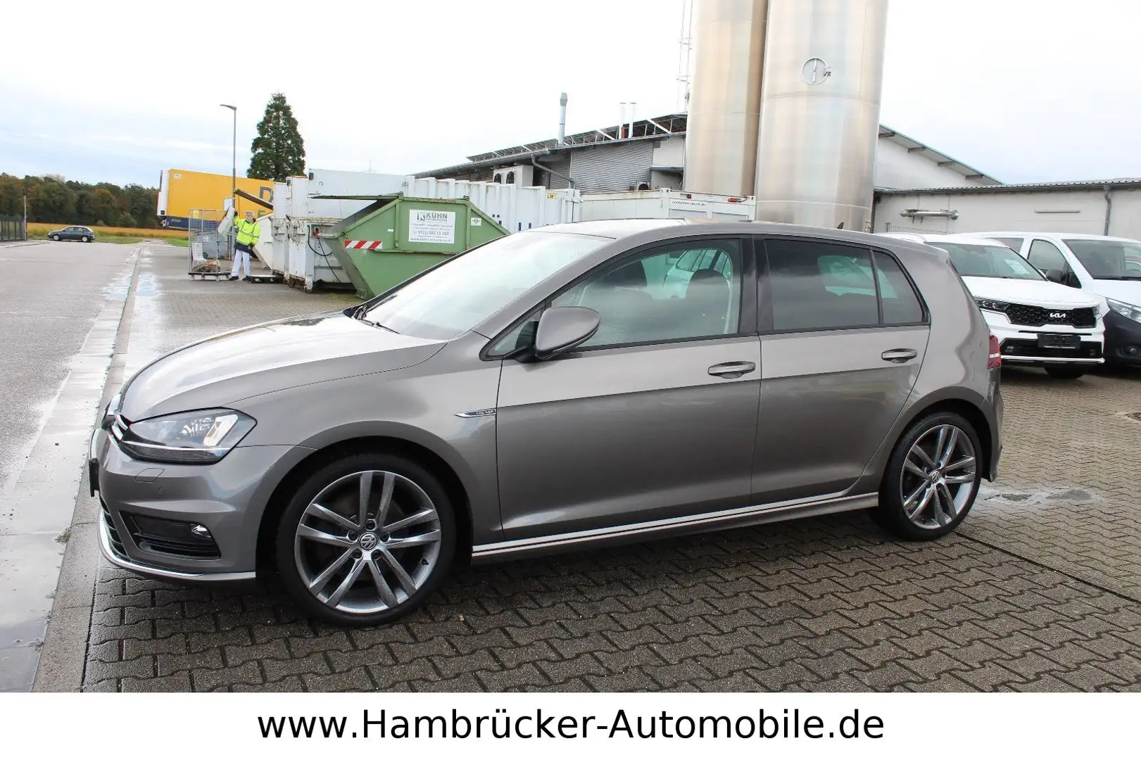Volkswagen Golf VII Lim. ~1.Hand~R-Line~DSG~Navi~Acc~Panora Grau - 1