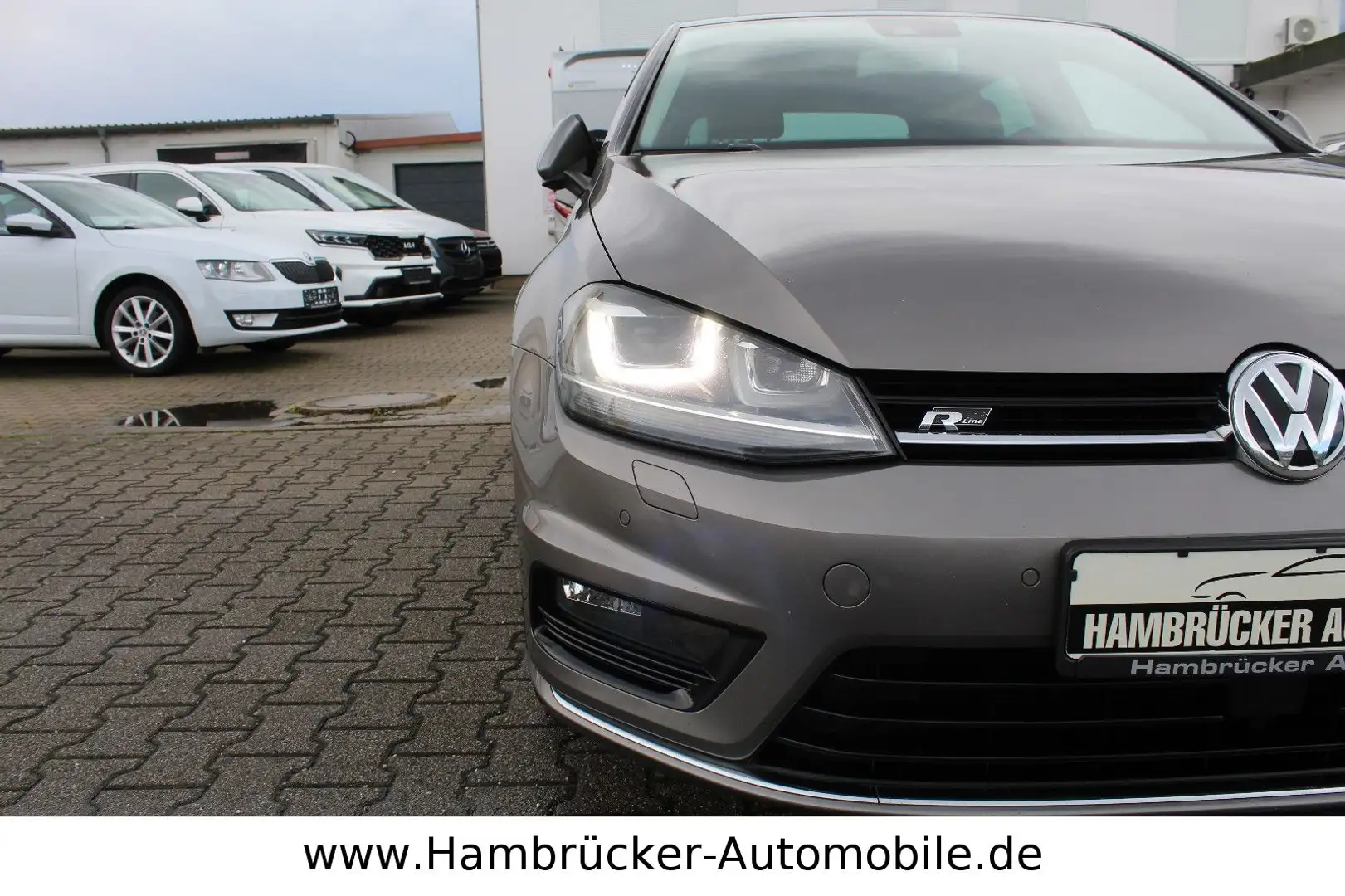 Volkswagen Golf VII Lim. ~1.Hand~R-Line~DSG~Navi~Acc~Panora Grau - 2