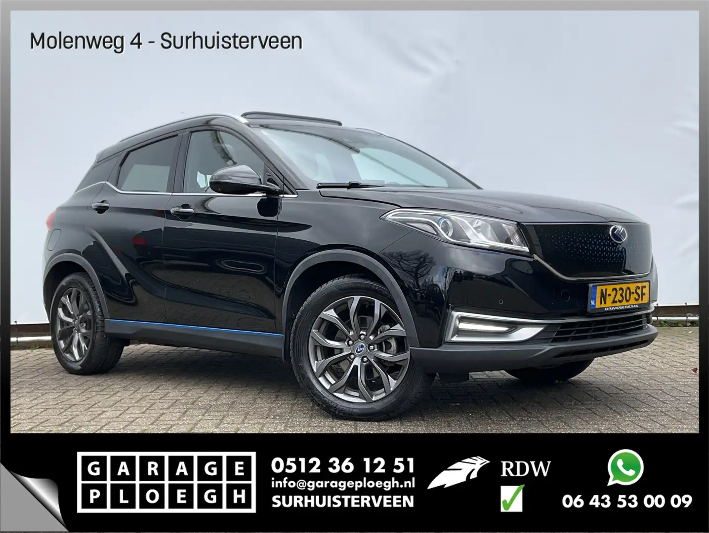 Seres Seres 3 52kWh 1Eig 360°Cam Stoelverw. Trekhaak Leer Virtua Negro - 1