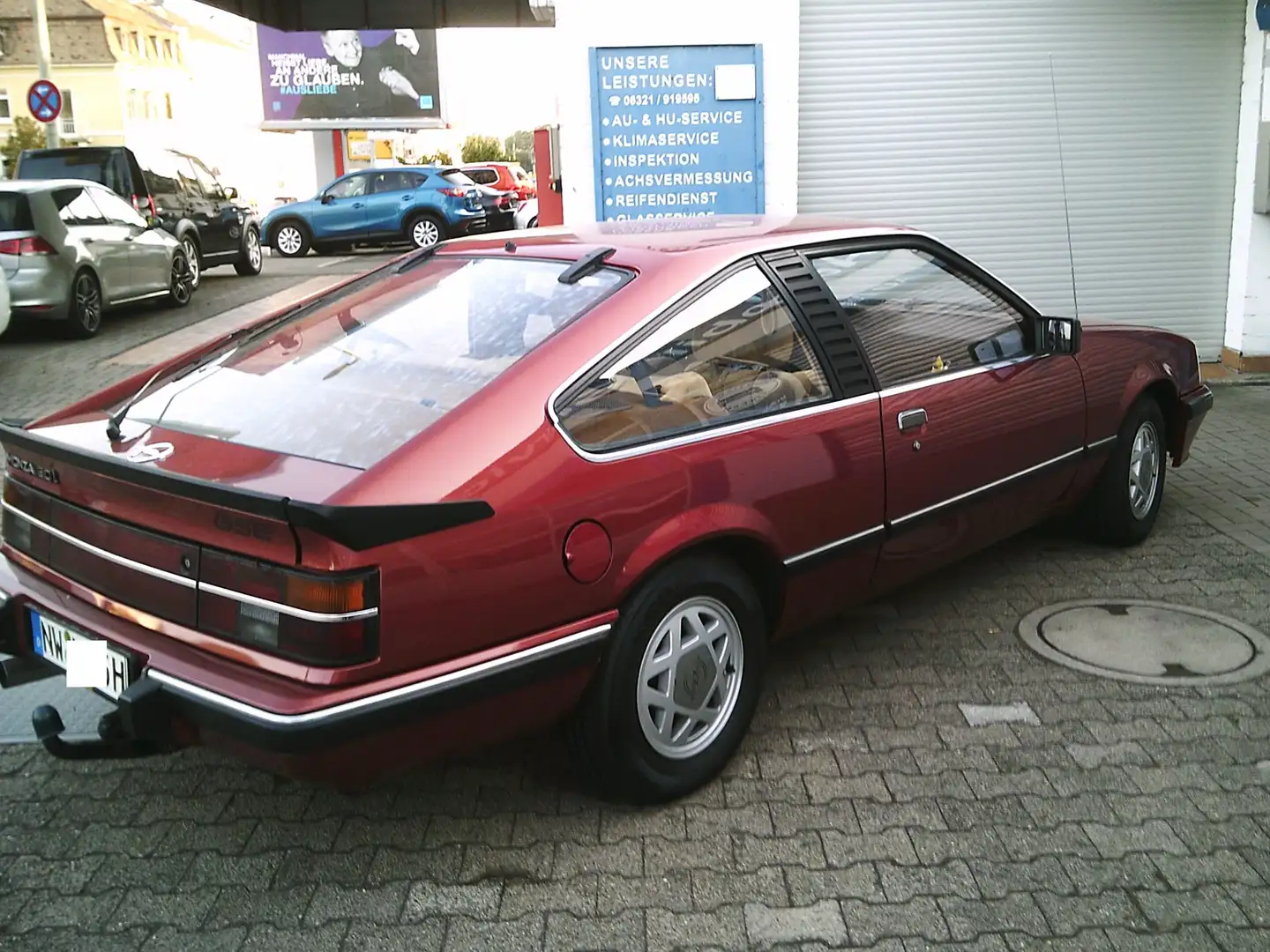 Opel Monza 2,5 ltr Automatik Rosso - 2
