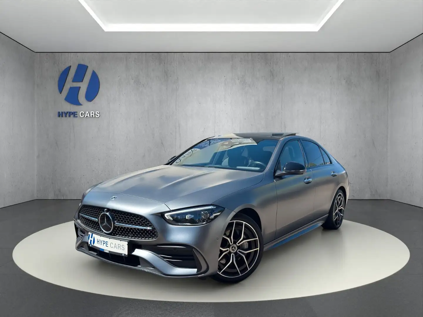 Mercedes-Benz C 300 d 4M AMG MBEAM Pano 360°Massage DTR MEMORY Grijs - 1