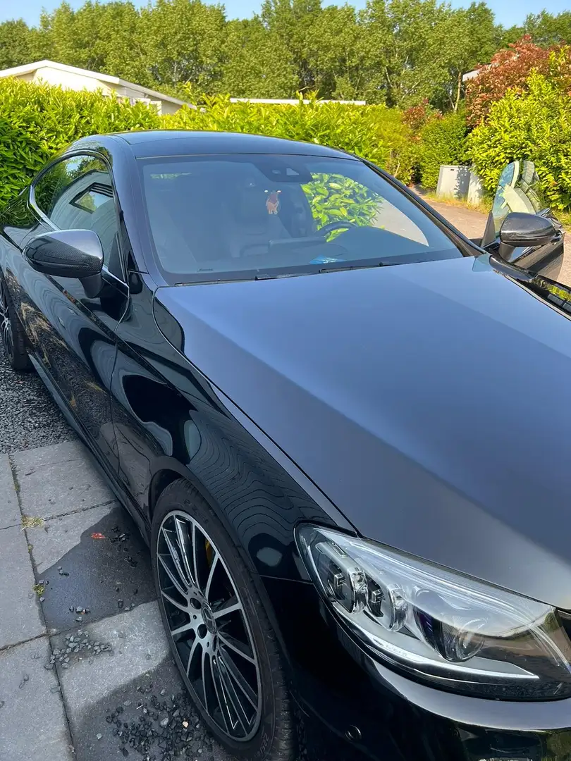 Mercedes-Benz C 300 C-klasse Coupé - 300 Premium Plus Pack AMG Zwart - 1