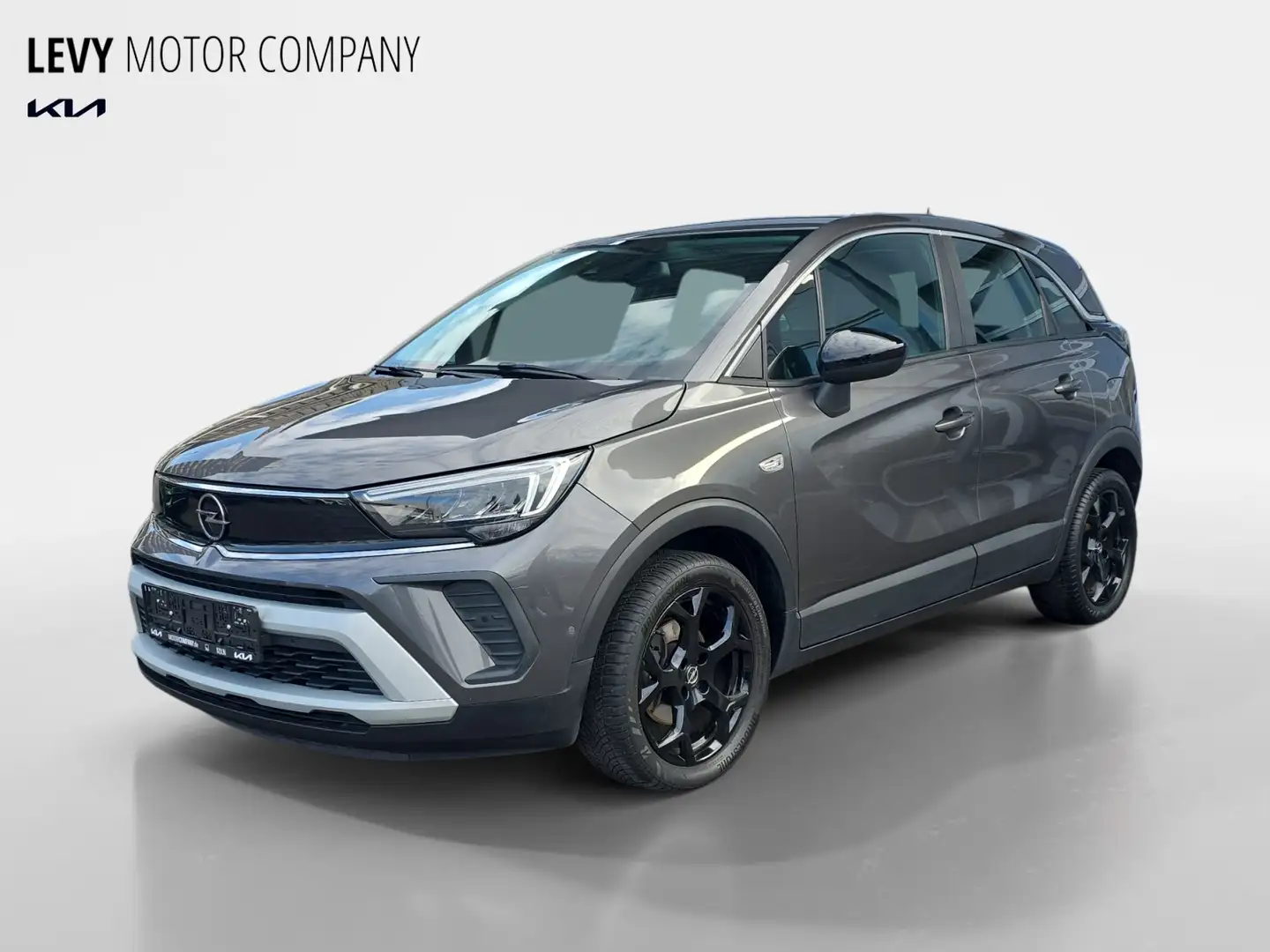 Opel Crossland X 1.2 Turbo Elegance +Automatik+Alwette Grau - 2