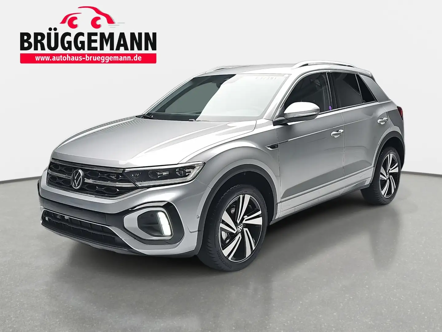 Volkswagen T-Roc T-ROC 1.5 TSI DSG R-LINE LED APP-CONNECT IQ-DRIVE Silber - 1