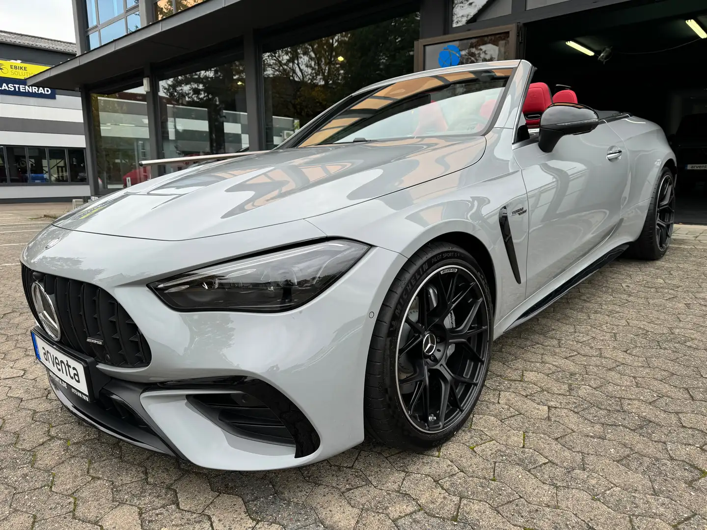 Mercedes-Benz CLE 53 AMG CABRIO|ROT INT|BURMESTER|CARBON|VOLL| Gris - 1