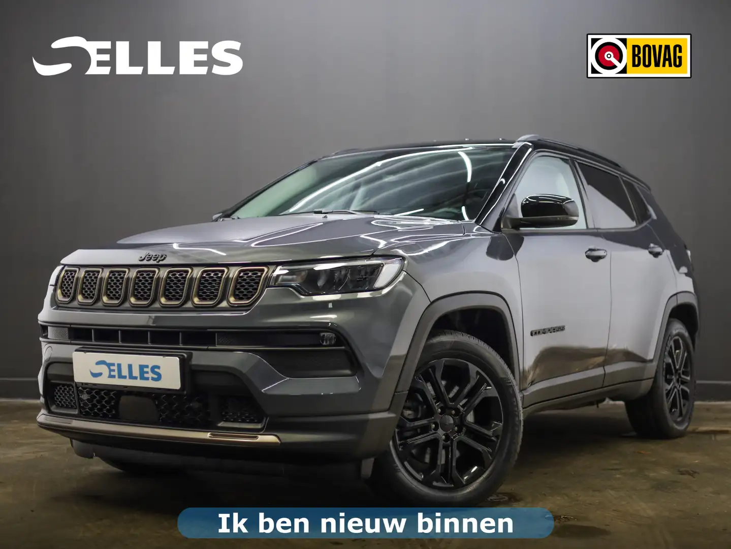 Jeep Compass 4xe 240 Plug-in Hybrid Electric Upland Stoel-/stuu Gris - 1