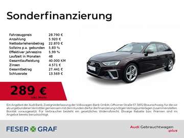 Avant S line 40 TFSI S tronic Navi+/4xSHZ/GRA/LED