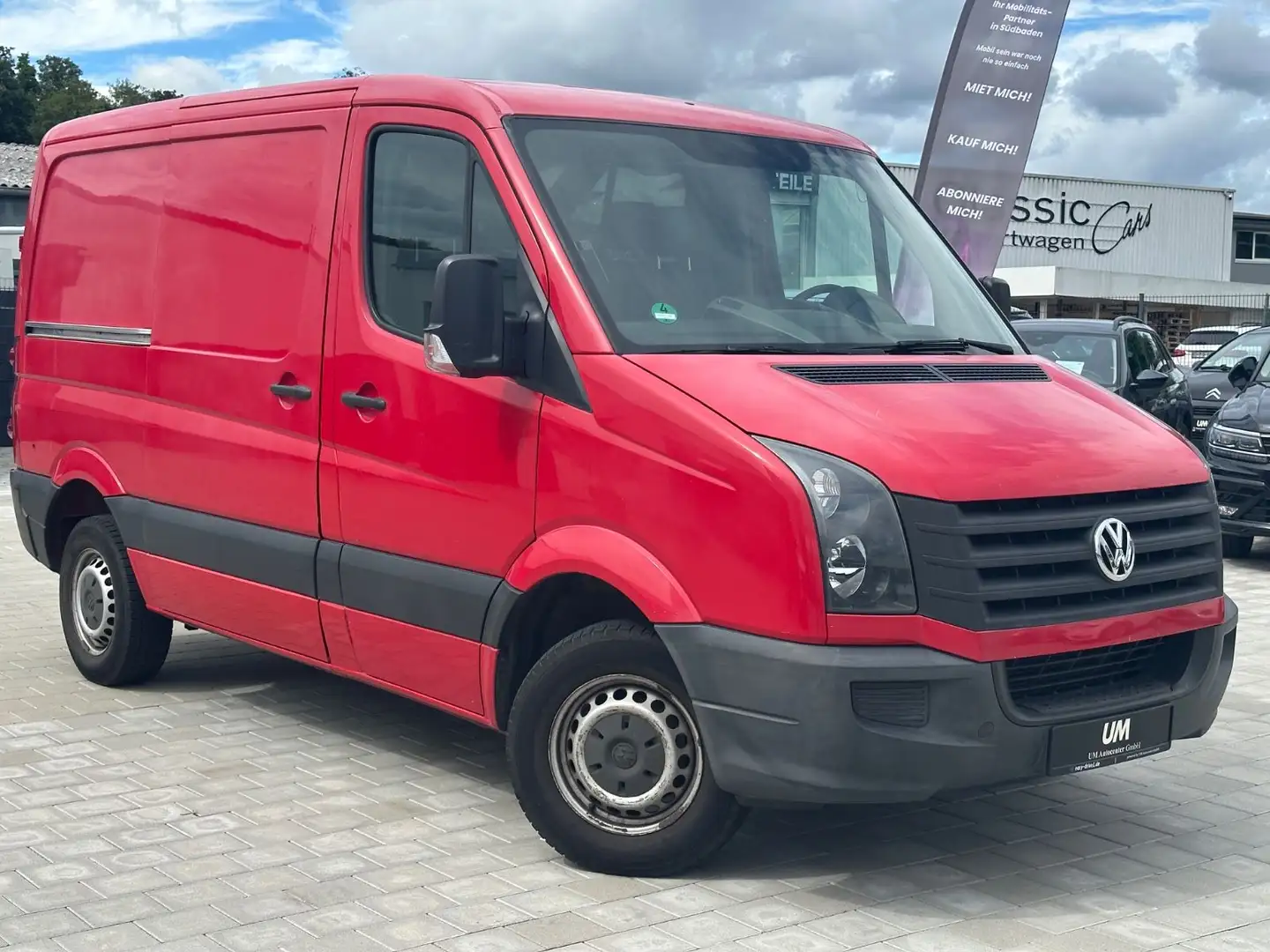 Volkswagen Crafter Kasten 2.0 TDI kurz L1H1/RADIO/HU-AU NEU Rouge - 1