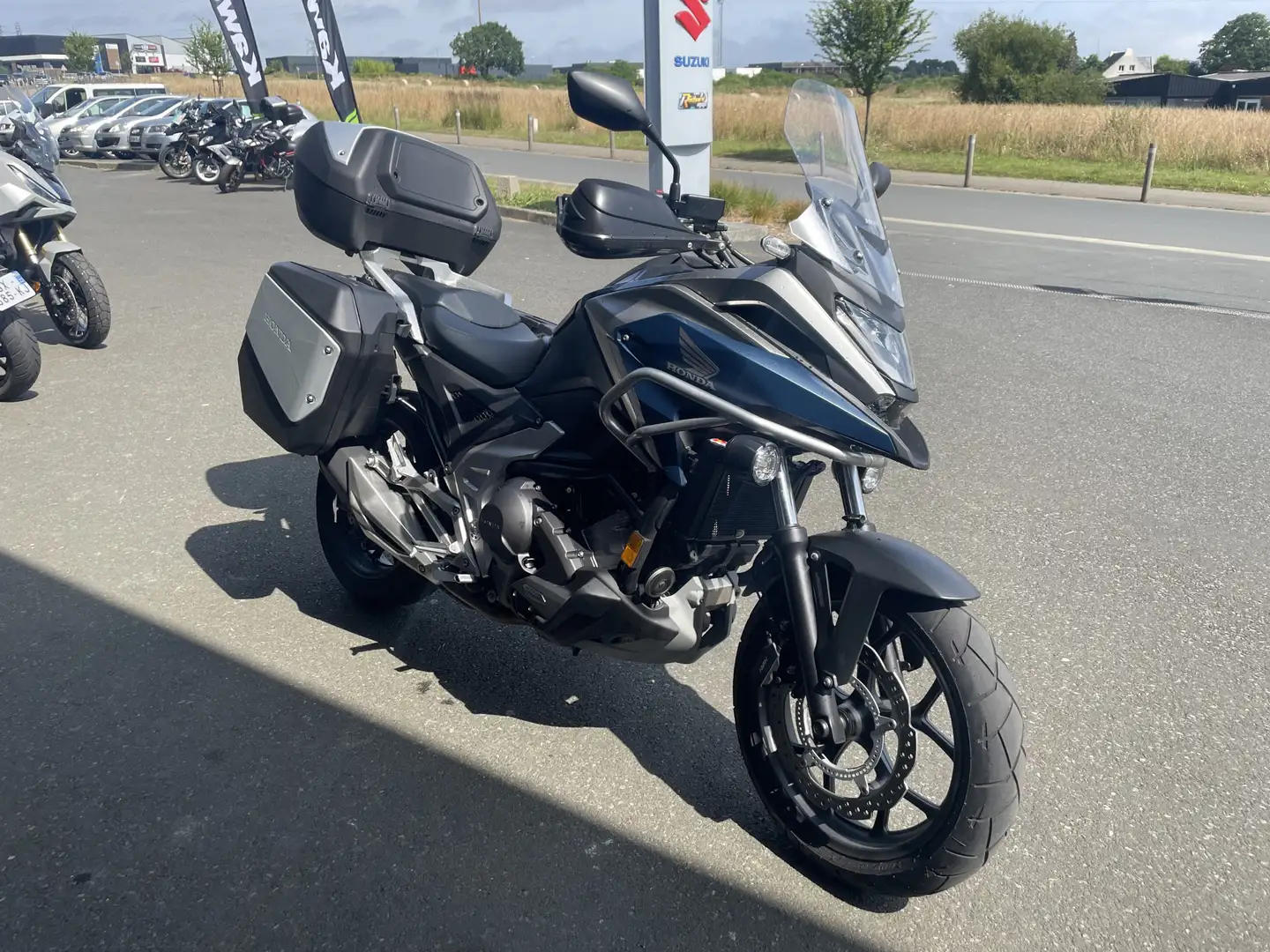 Honda NC 750 Bleu - 2