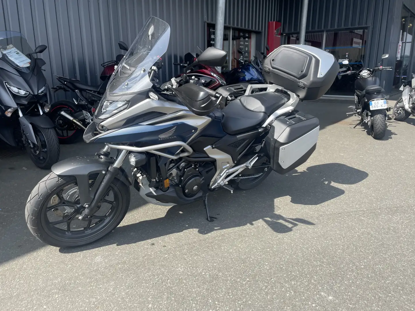 Honda NC 750 Bleu - 1