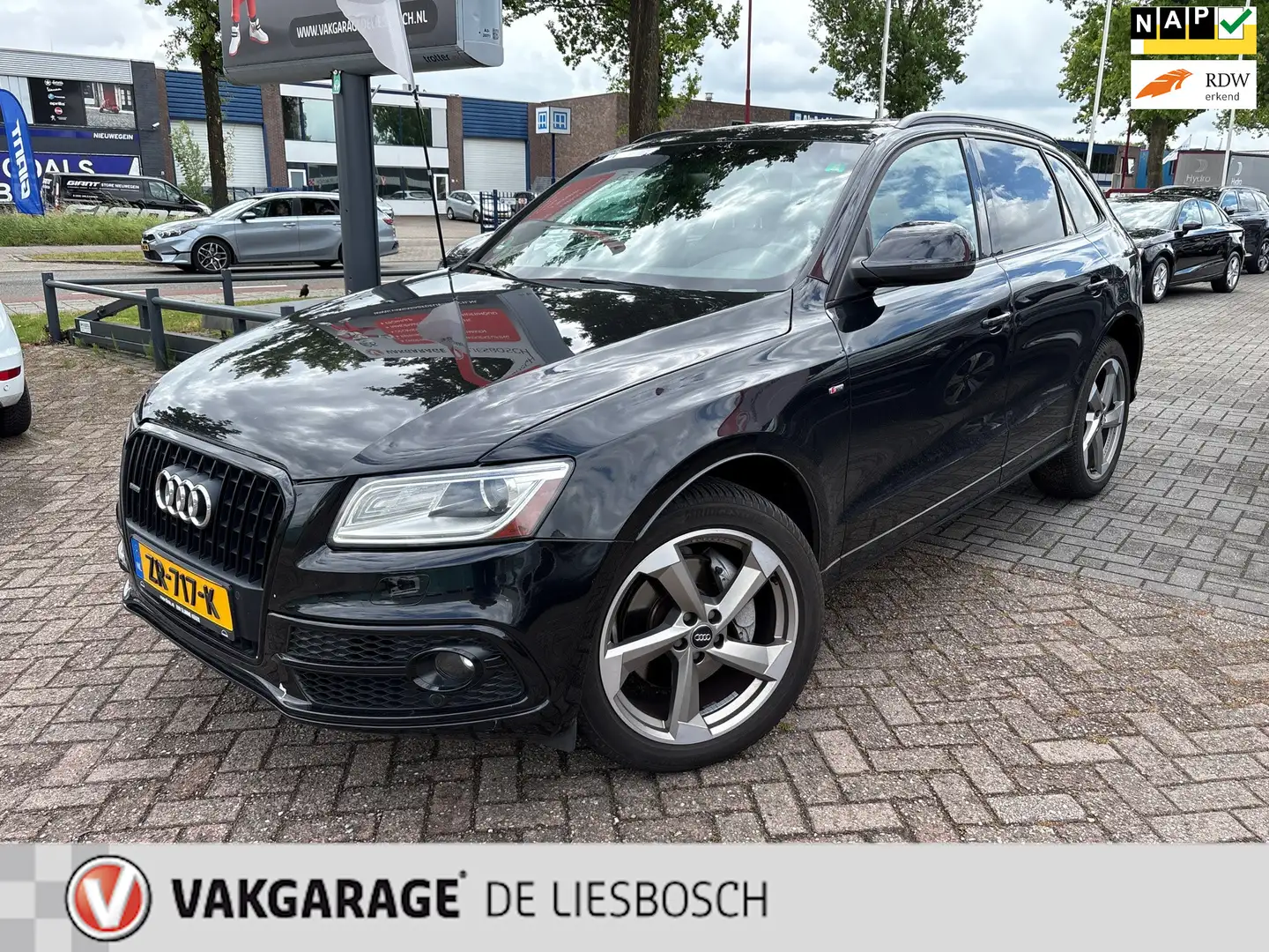 Audi Q5 3.0 TFSI quattro Pro Line S/s-line/pano/leer/navi/ Negro - 1