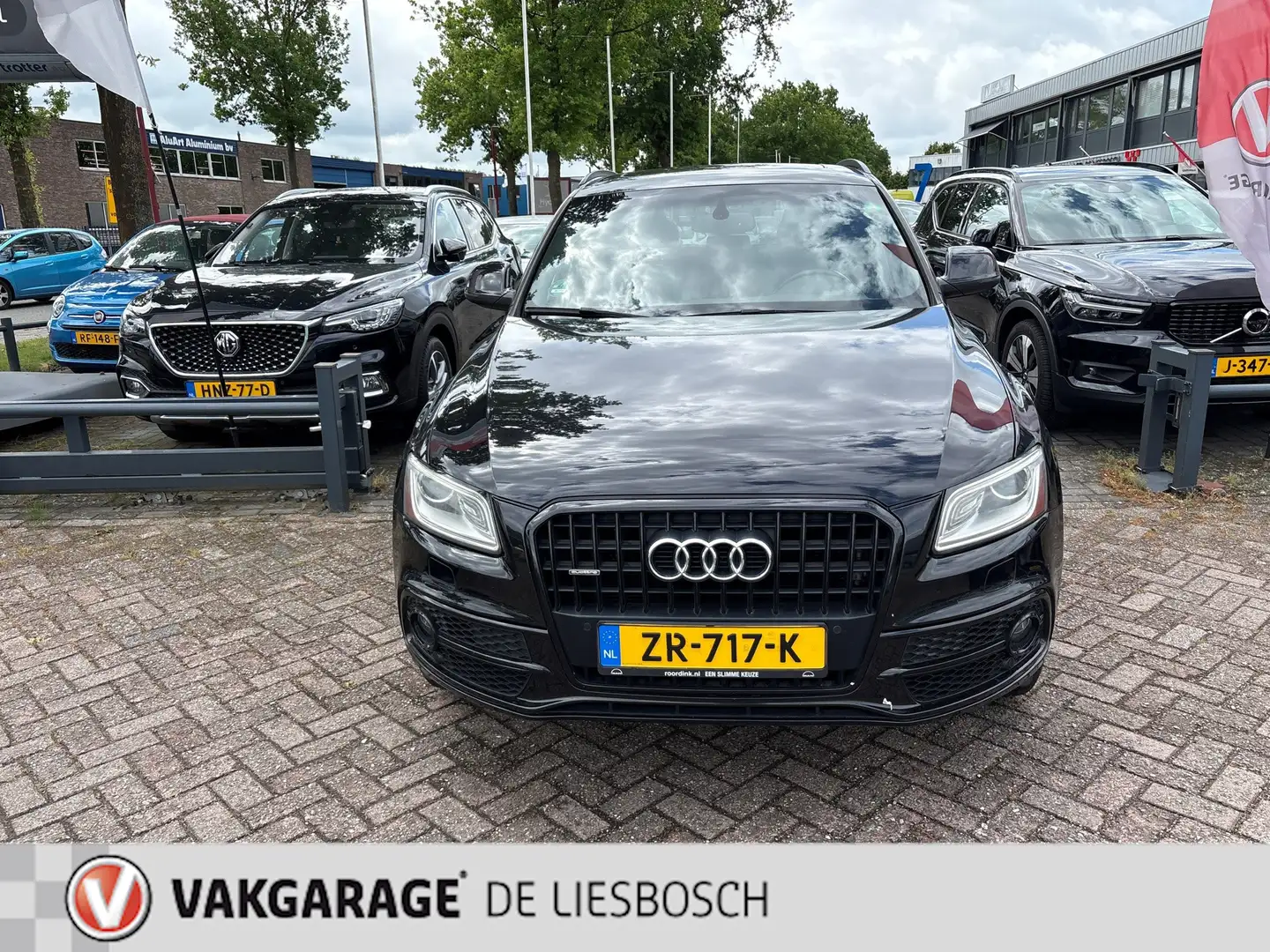 Audi Q5 3.0 TFSI quattro Pro Line S/s-line/pano/leer/navi/ Negro - 2