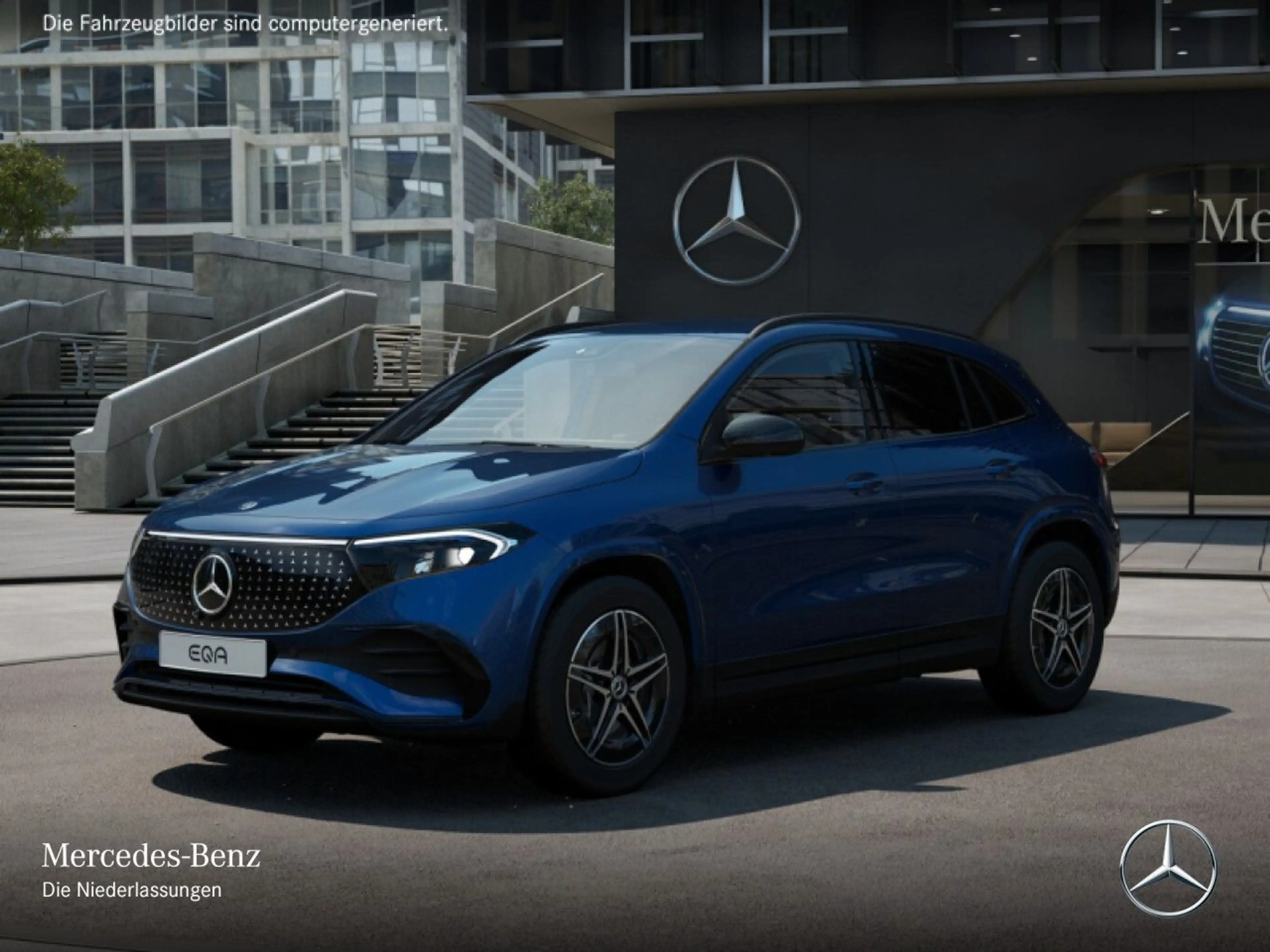 Mercedes-Benz EQA 350 4M AMG+NIGHT+ADVANCED+AHK+360+SPUR — photo 14