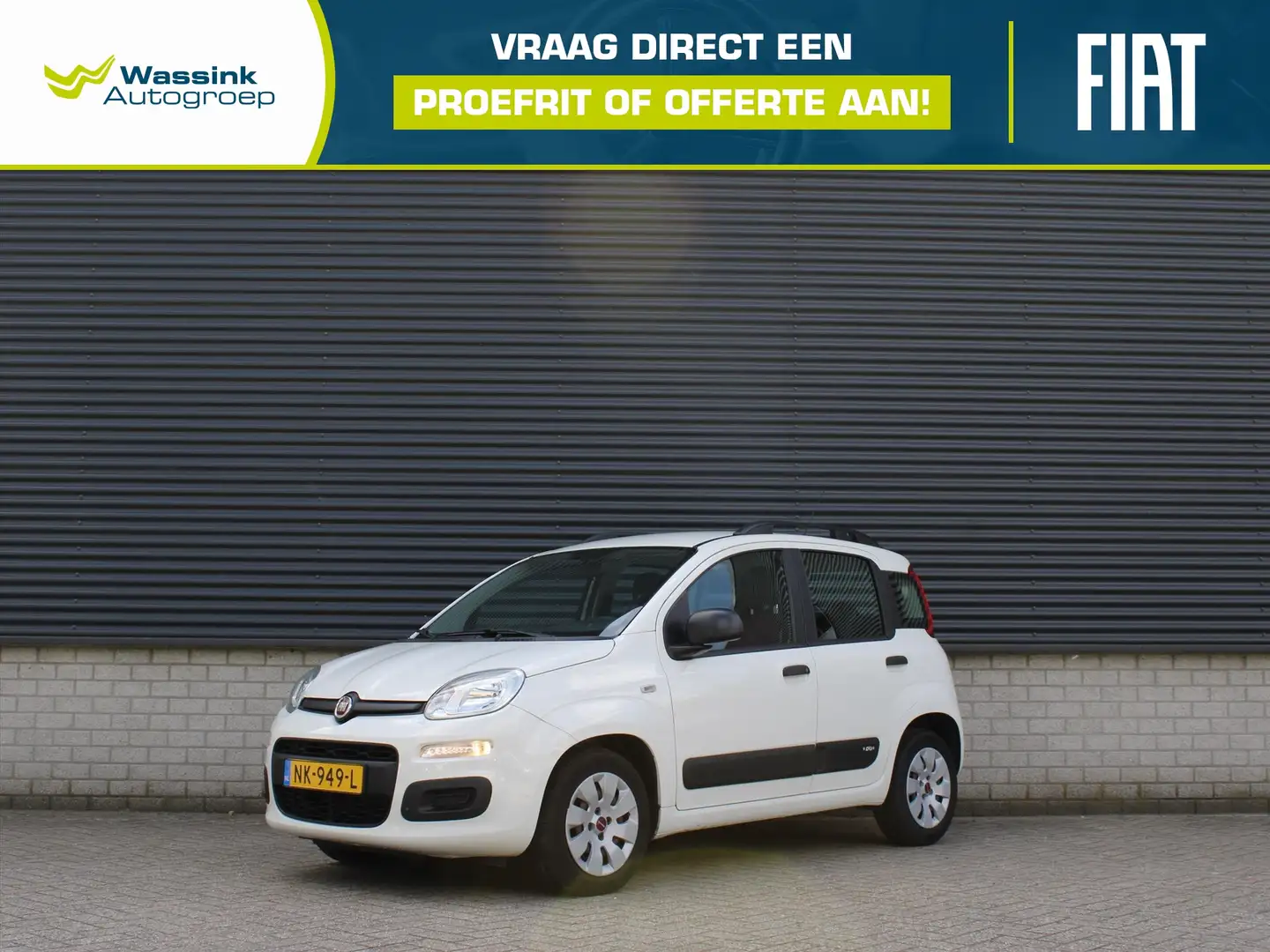 Fiat Panda Pop TwinAir 60PK I 5-zits I City Stuurbekrachtigin Blanco - 1