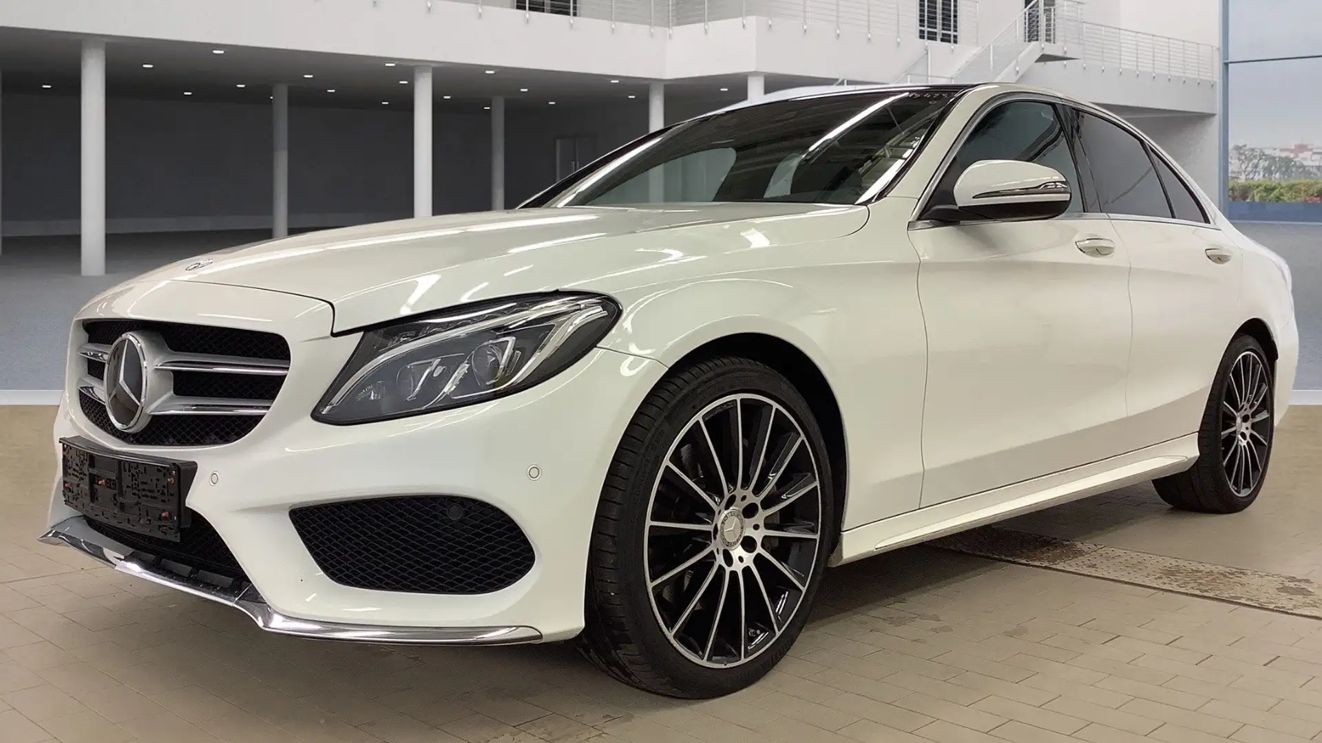 Mercedes-Benz C 400 4Matic 7G-TRONIC AMG Line Blanco - 1
