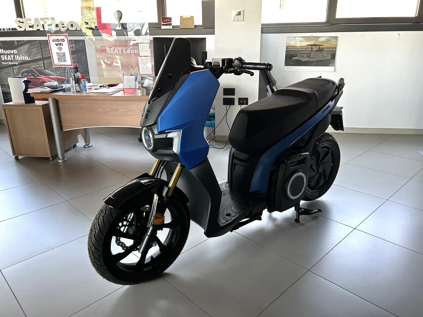 SEAT MO 125 Performance Elettrico Nuovo Blu/Azzurro - 1