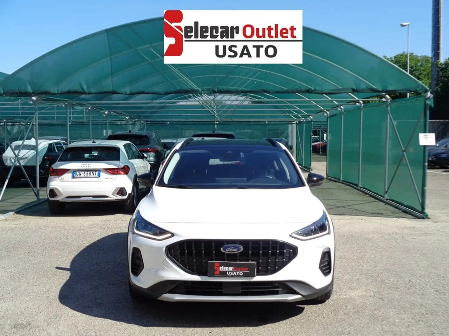 Ford Focus 1.0 EcoBoost Hybrid 155 CV Active X Powershift Bianco - 2