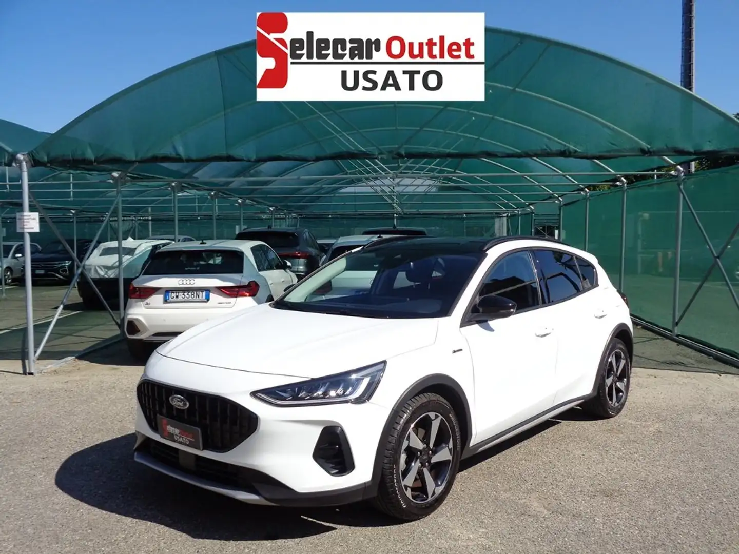 Ford Focus 1.0 EcoBoost Hybrid 155 CV Active X Powershift Bianco - 1