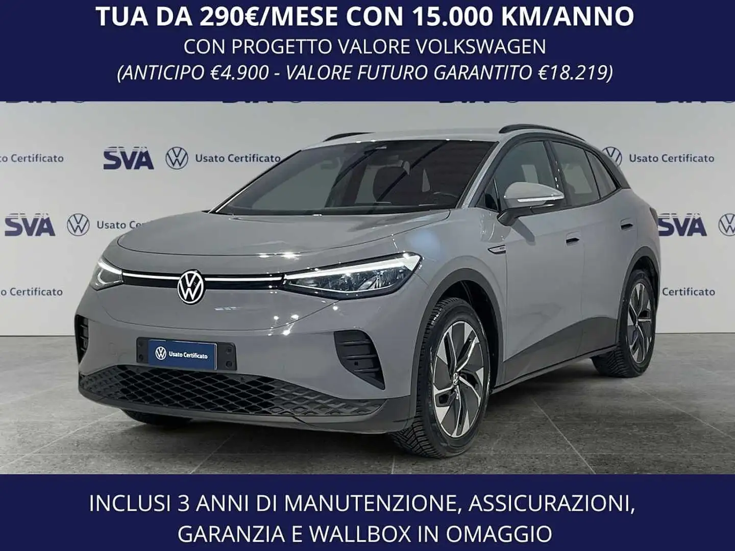 Volkswagen ID.4 204CV Batt.77kWh Pro Performance (EV) Grigio - 1