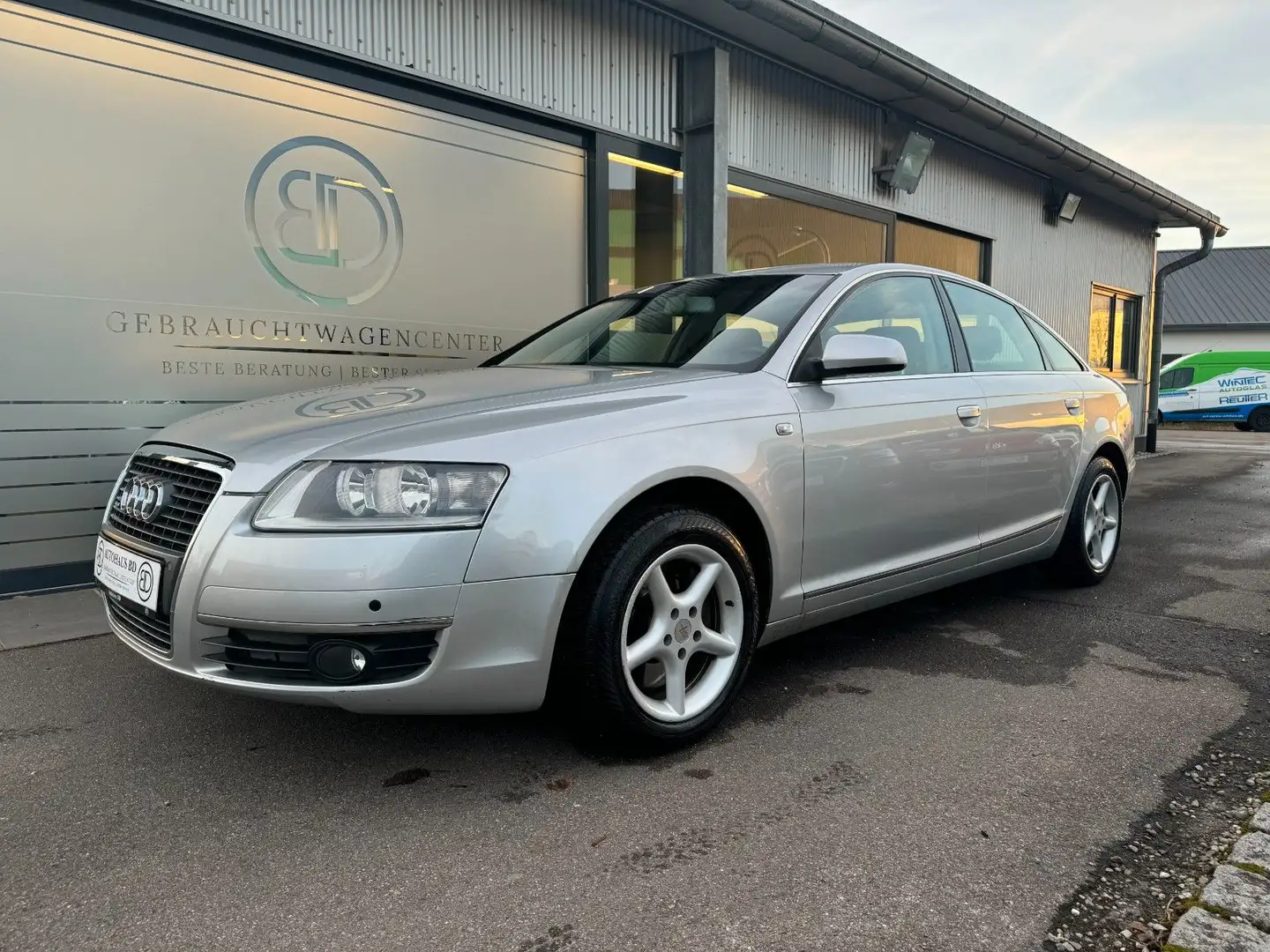 Audi A6 Lim. 2.7 TDI quattro*Klima*SHZ*LM*Navi* Silber - 1