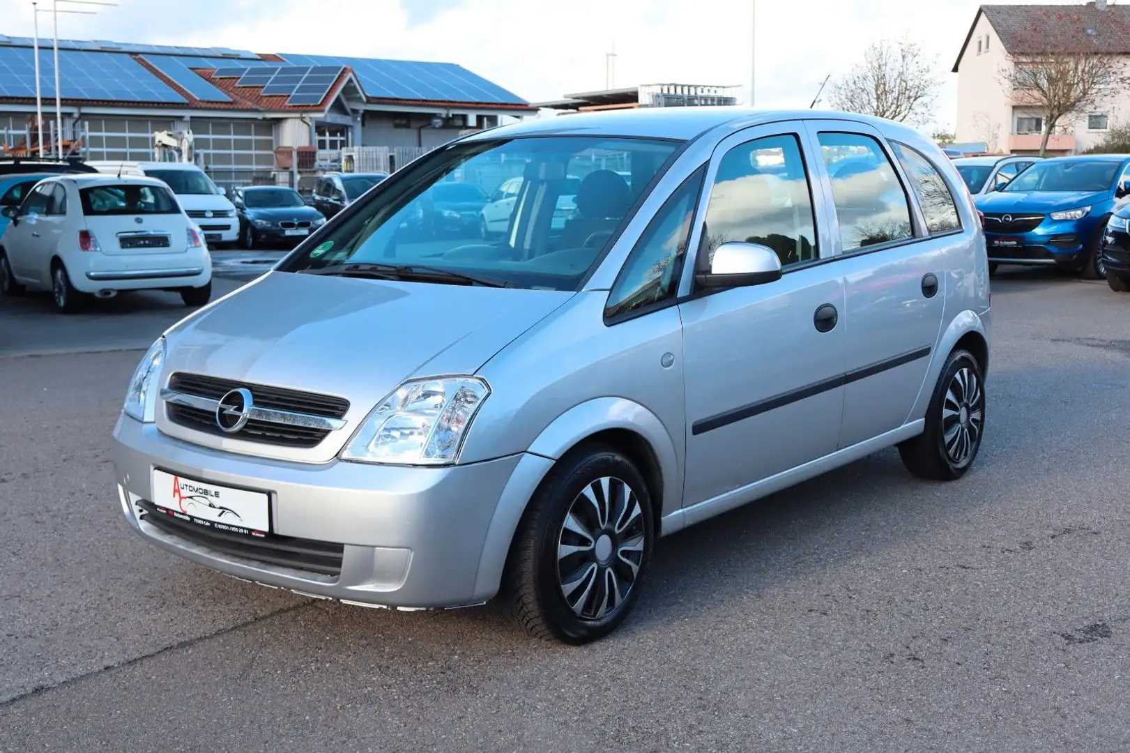Opel Meriva 1.6 AUTOMATIK_neuTüv_Klima_80TKM Silber - 1